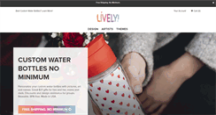 Desktop Screenshot of livelybottle.com